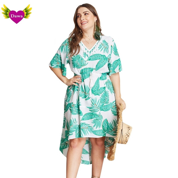 Alkalmi női ruha 3/4-es ujjal és V-nyakkal