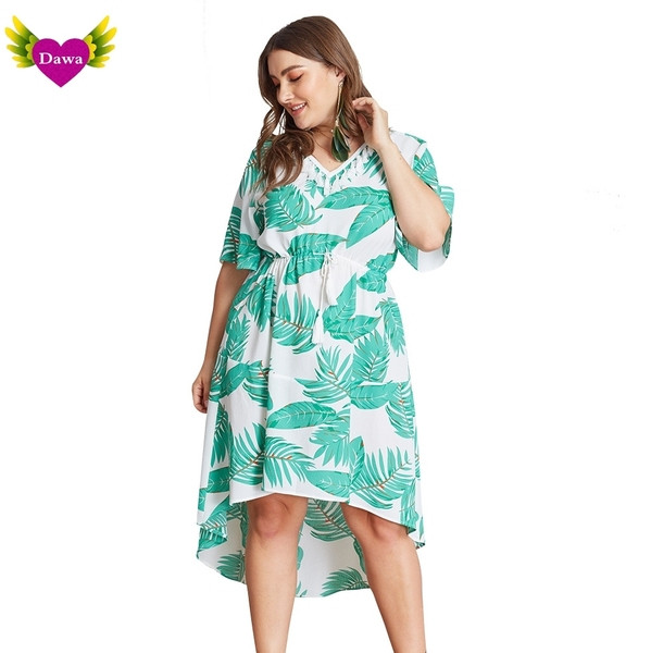 Alkalmi női ruha 3/4-es ujjal és V-nyakkal