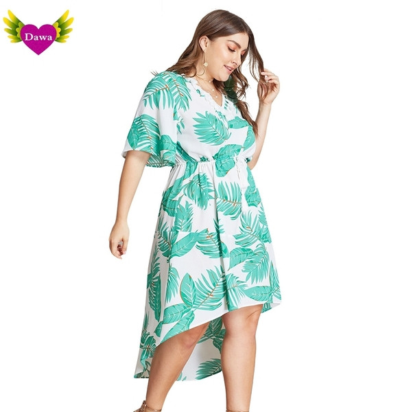 Alkalmi női ruha 3/4-es ujjal és V-nyakkal