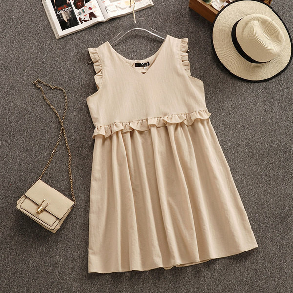 Női alkalmi ruha széles modell három színben