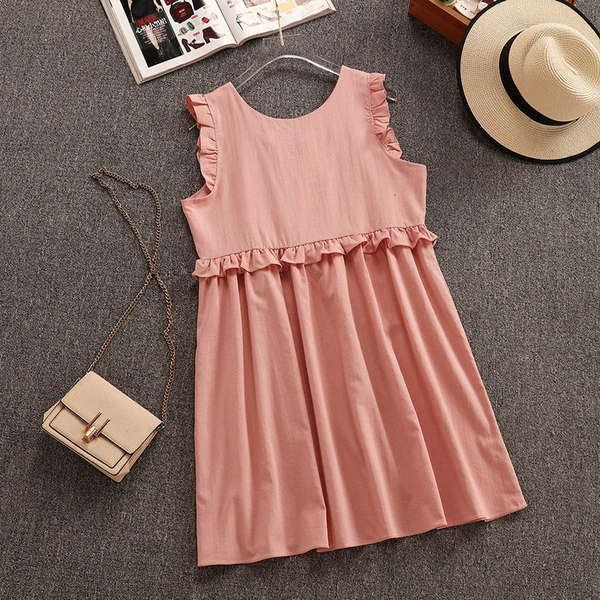 Női alkalmi ruha széles modell három színben