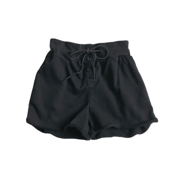 Alkalmi női rövidnadrág fehér, fekete és szürke színben