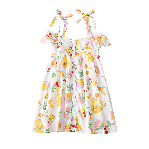 Alkalmi női ruha ejtett ujjakkal, fehér színben