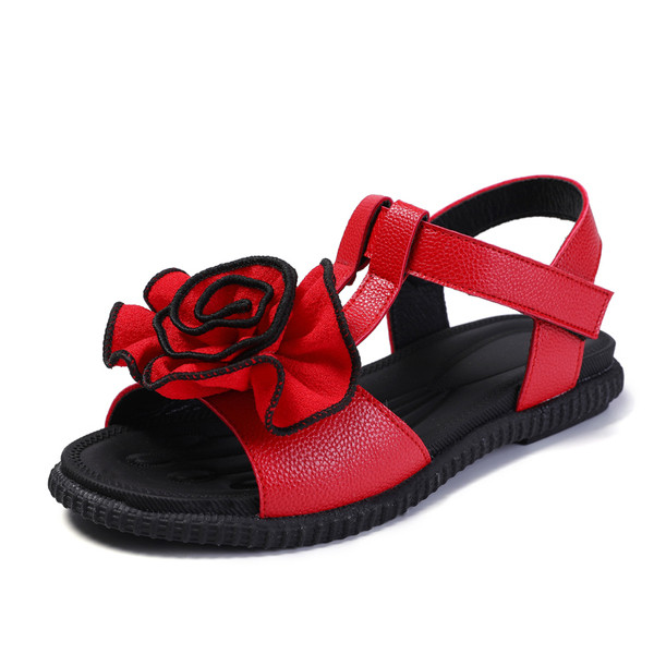 Aktuális gyerekszandál lányoknak három színben 3D elemmel