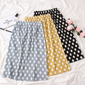 Új modell női pöttyös szoknya több színben