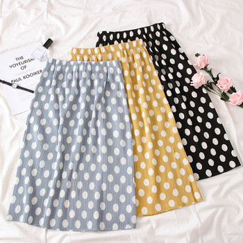 Új modell női pöttyös szoknya több színben