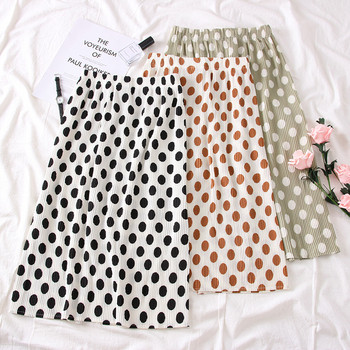 Új modell női pöttyös szoknya több színben