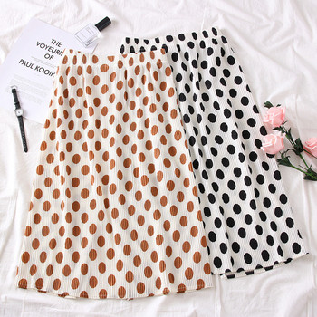 Új modell női pöttyös szoknya több színben