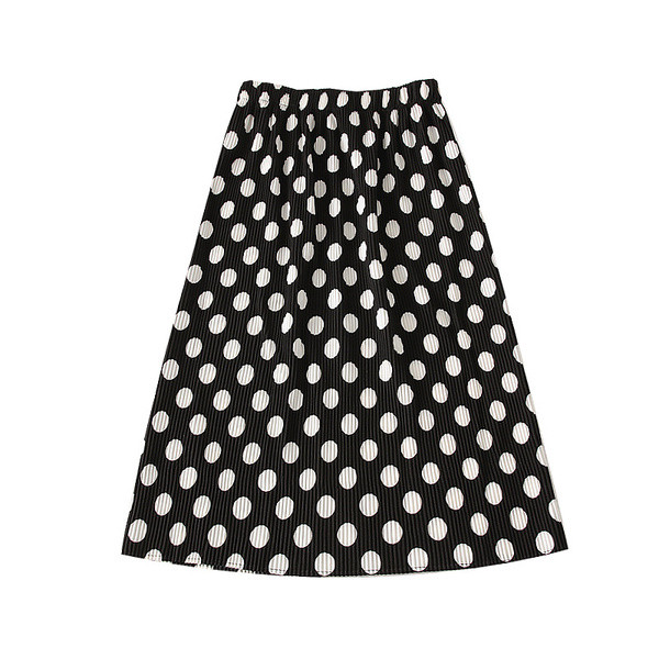 Új modell női pöttyös szoknya több színben