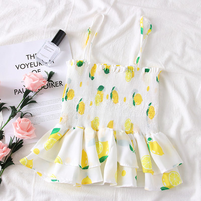 Stílusos női felső vékony pántokkal