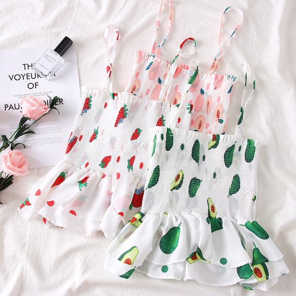 Stílusos női felső vékony pántokkal