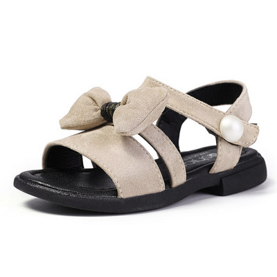 Stílusos gyerekszandál lányoknak három színben, szalaggal