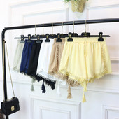 Alkalmi női rövidnadrág nyakkendővel több színben