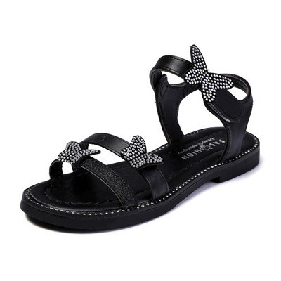 Stílusos gyerekszandál három színben, 3D elemekkel