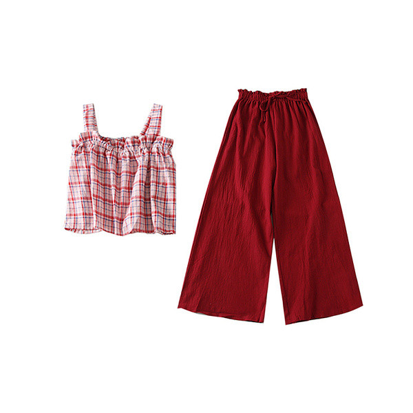 Modern női szett kétrészes felsőből és nadrágból