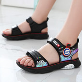 Alkalmi gyerekszandál két színben - fiúknak