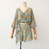 Kétrészes női szett több színben mintával