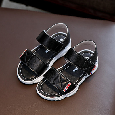 Modern, öko bőrből készült gyerekszandál három színben - fiúknak