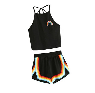 Napi női csapat két részből - rövidnadrág és felső