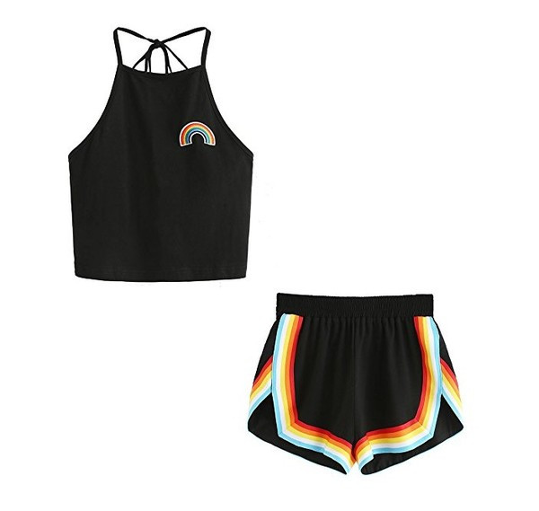 Napi női csapat két részből - rövidnadrág és felső