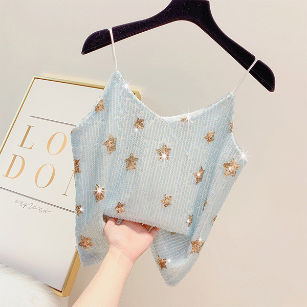 Női alkalmi felső, flitteres elemekkel