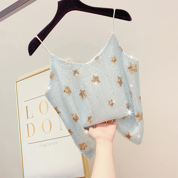 Női alkalmi felső, flitteres elemekkel