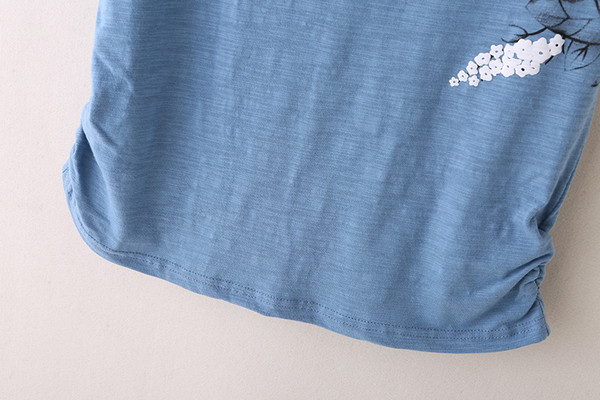 Alkalmi női póló rövid ujjal, négy színben