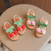 Modern gyerekszandál lányoknak két színben 3D elemmel