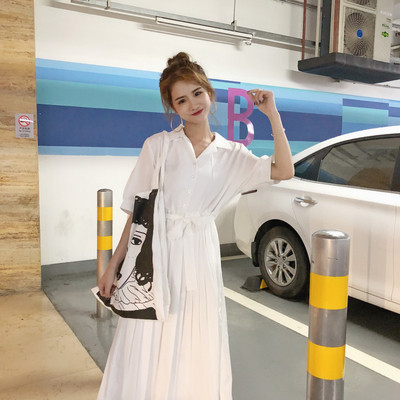 Női nyári ruha, derékban megkötős