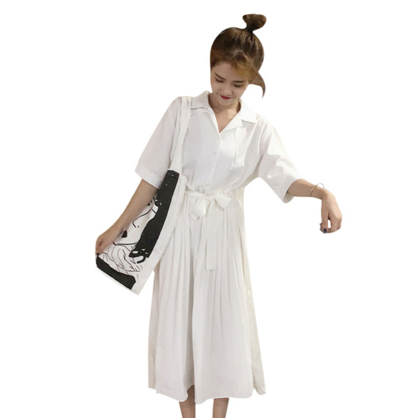 Női nyári ruha, derékban megkötős