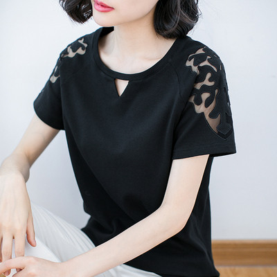 Alkalmi női blúz, rövid ujjú hat színben