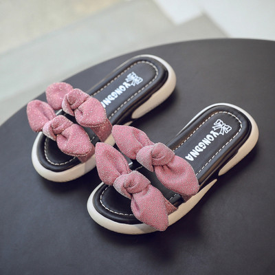 Modern gyerekpapucs három színben - lányoknak