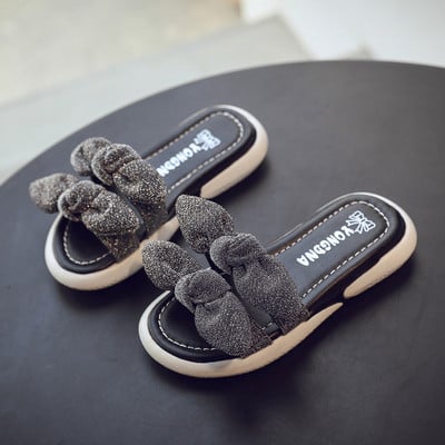 Modern gyerekpapucs három színben - lányoknak