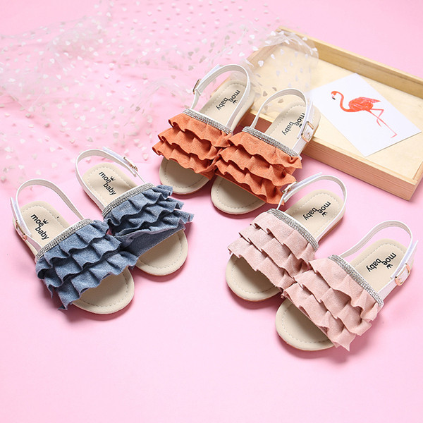 Aktuális gyerekszandál három színben - lányoknak