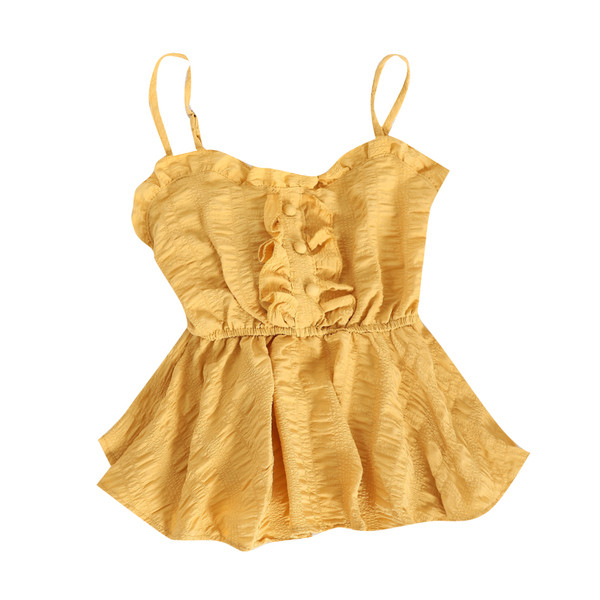 Modern női felső, vékony pántokkal és gombokkal, többféle színben