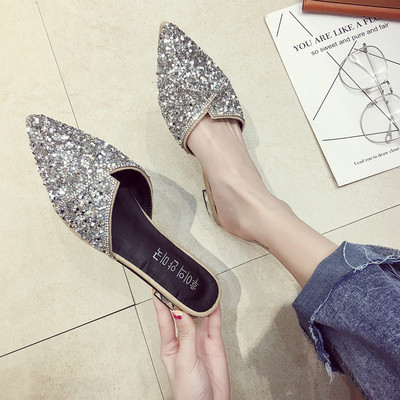 Stílusos női papucs kétféle kivitelben - hegyes modell