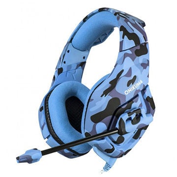 Ακουστικά Gaming Headphone ONIKUMA K1 B με μικρόφωνο - μπλε χρώμα