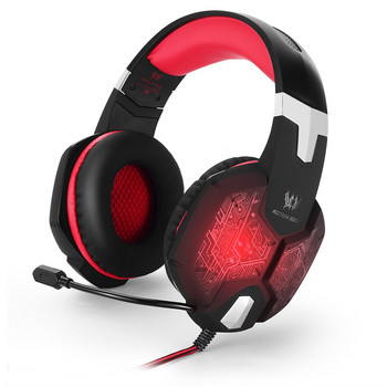 Gaming Headphone Kotion Each  G1000 - με  μικρόφωνο και  LED φώτα με κόκκινο χρώμα