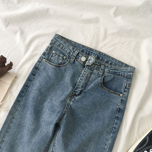 Modern női farmer két színben