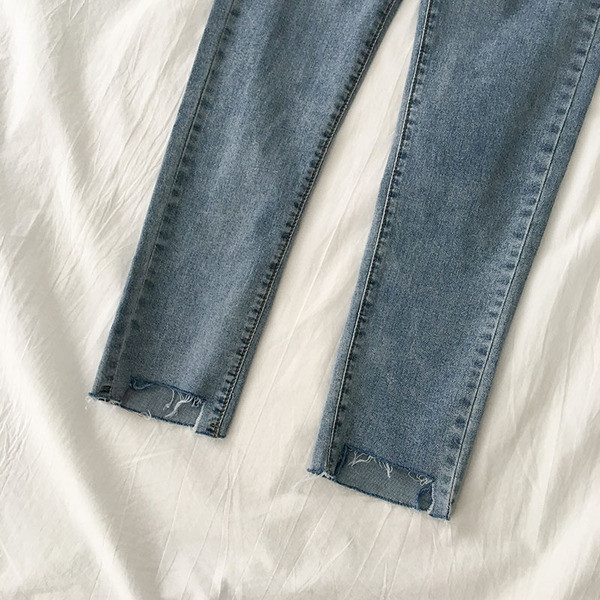 Modern női farmer két színben