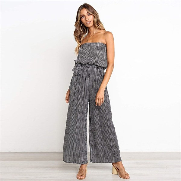 Aktuális női overál fekete és rózsaszín színben