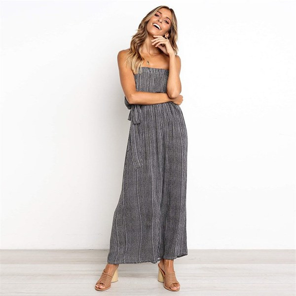 Aktuális női overál fekete és rózsaszín színben