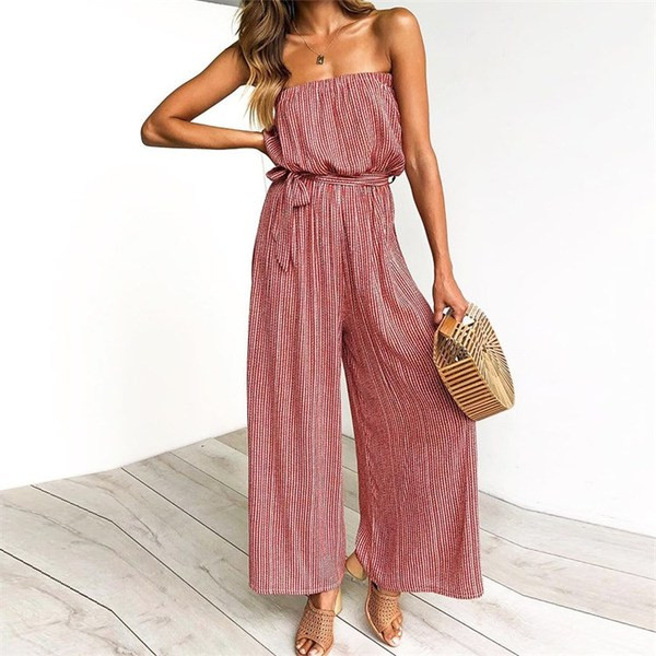 Aktuális női overál fekete és rózsaszín színben