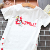 Lezser gyerekruha három színben, mintával lányoknak