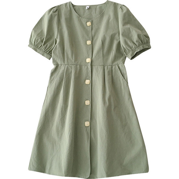 Női alkalmi ruha gombokkal