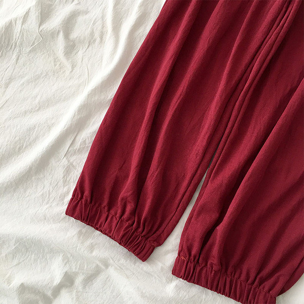 Női sportnadrág fekete szürke és bordó színben