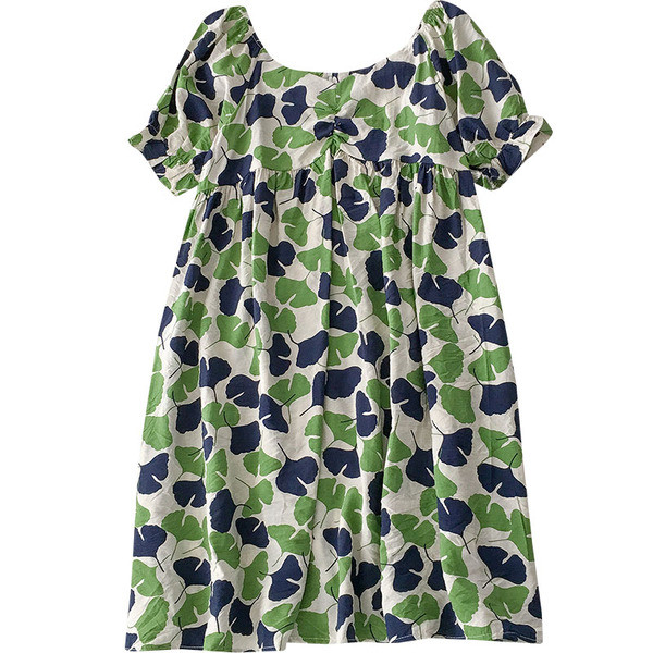 Női alkalmi ruha virágmintás két színben