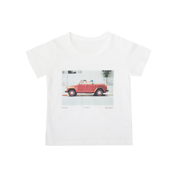 Friss, fehér mintás gyerekpóló fiúknak