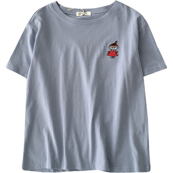 Καθημερινή μπλούζα με εφαρμογή σε διαφορετικά χρώματα