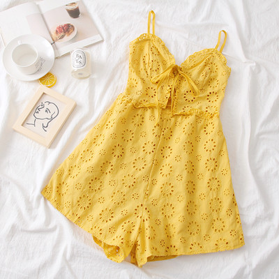 Alkalmi női overál V-nyakkal, öt színben